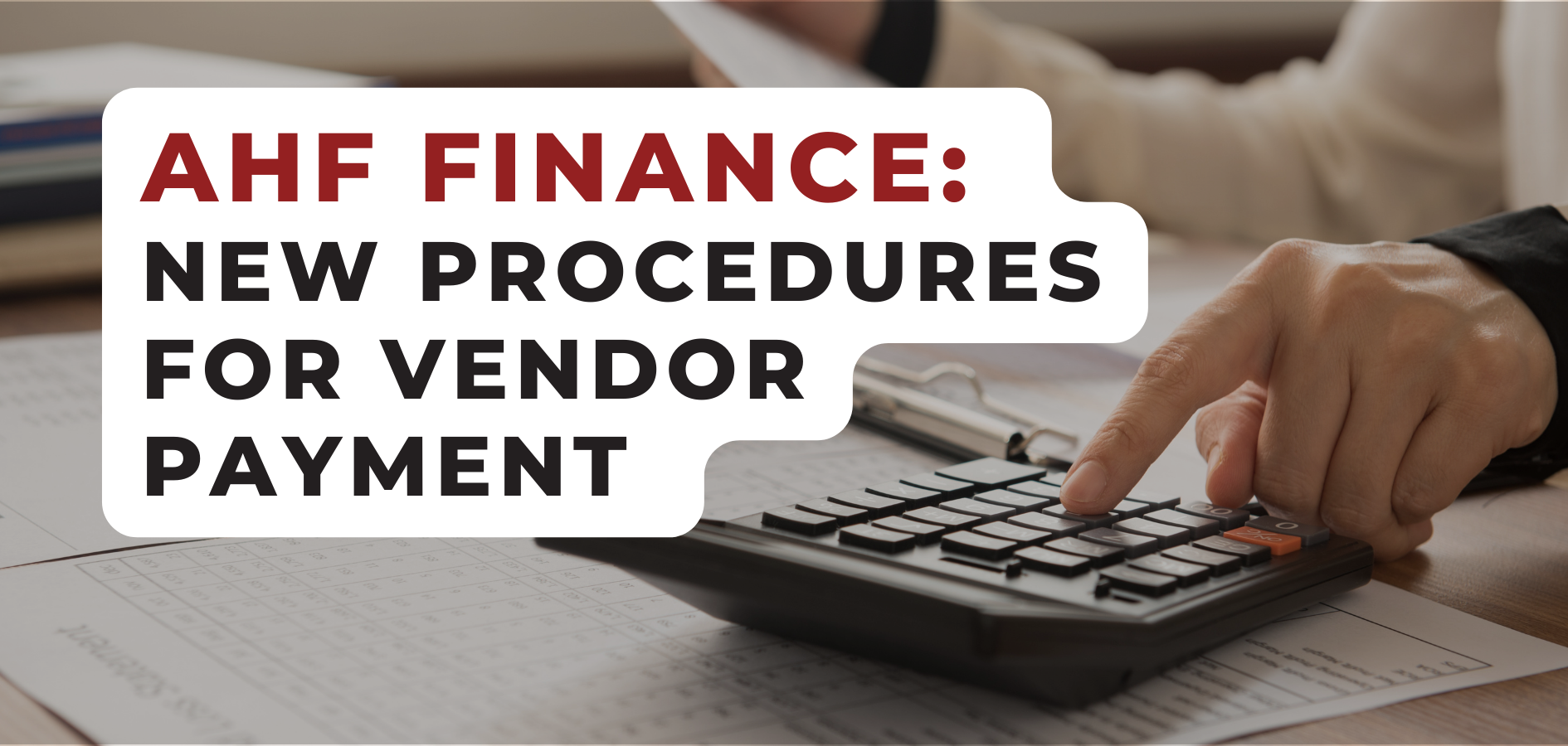 Featured image for “Updated Finance Adherence Measures”